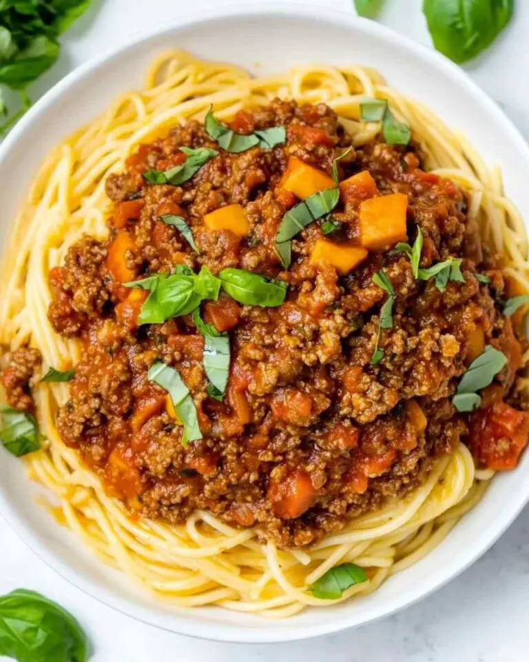 BEST EVER Spaghetti Bolognese
