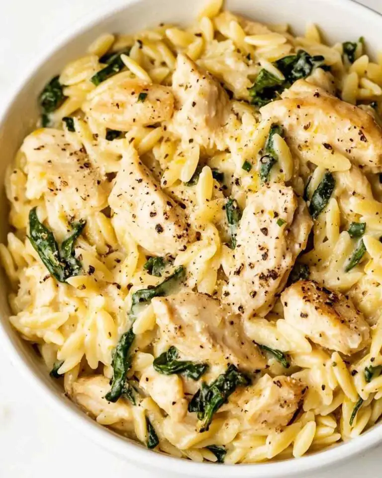 Creamy Lemon Chicken Orzo