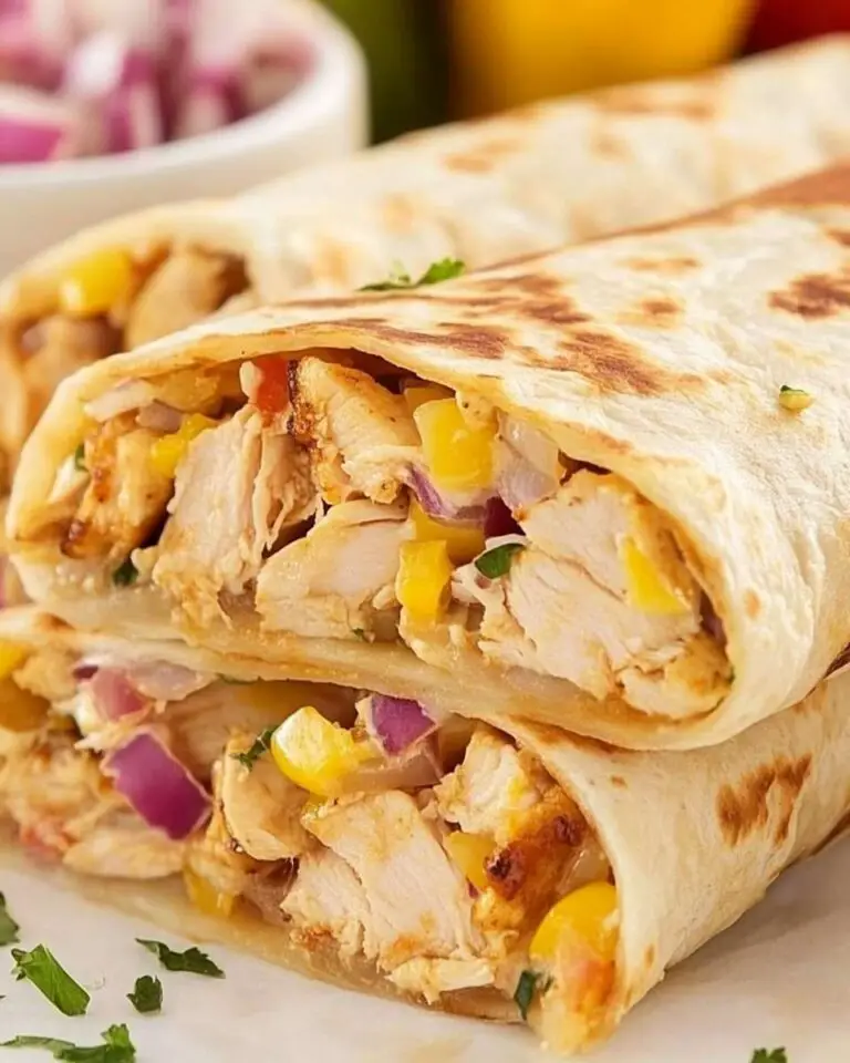 Easy Chicken Wraps