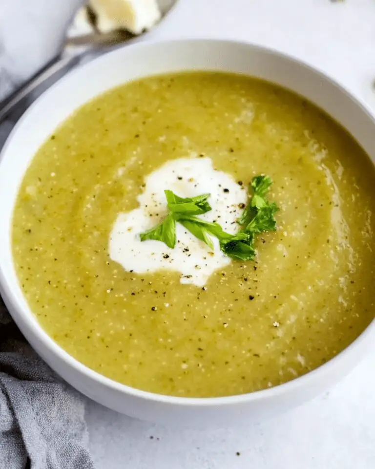Easy Courgette Soup