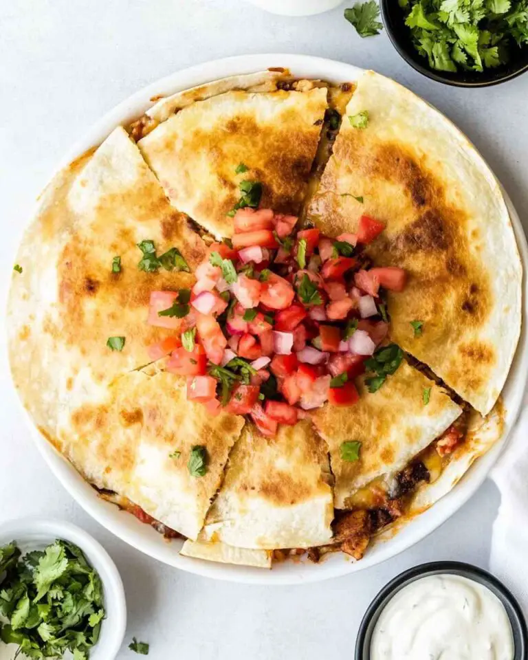 GIANT Baked Chicken Quesadilla