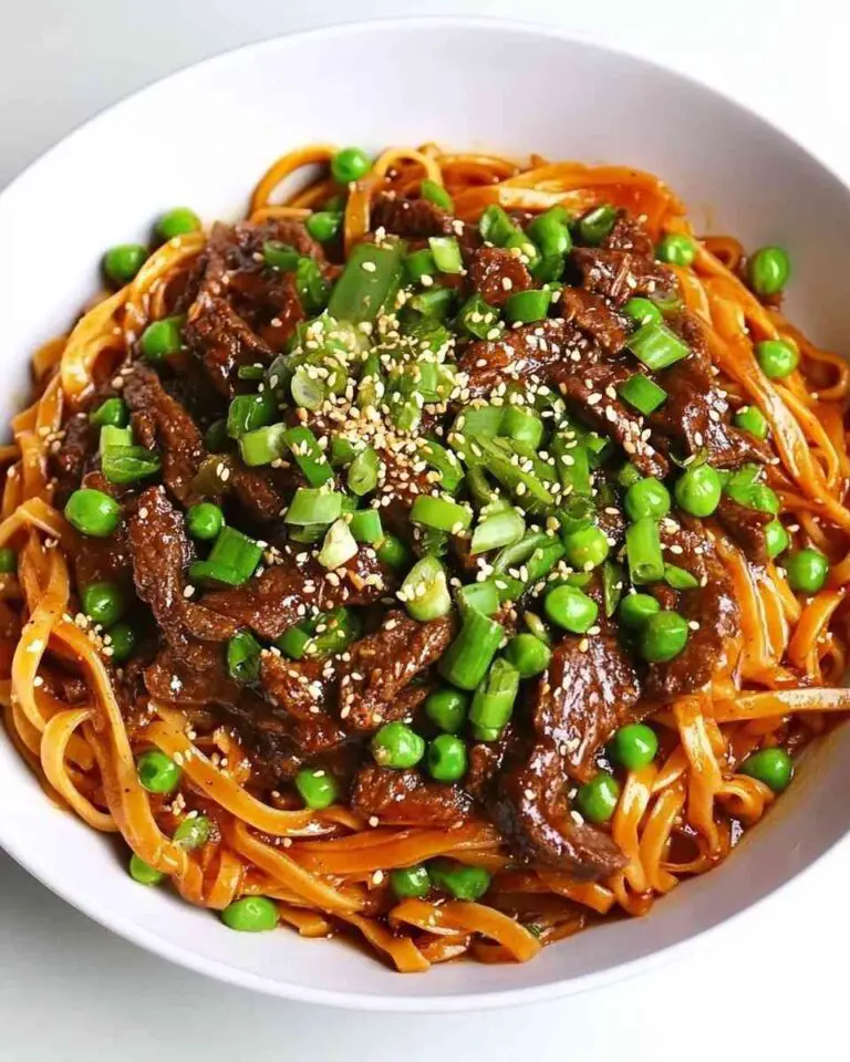 Honey Garlic Beef Noodles