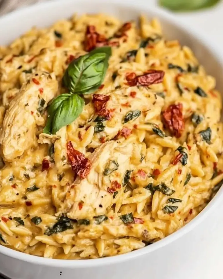 Marry Me Chicken Orzo