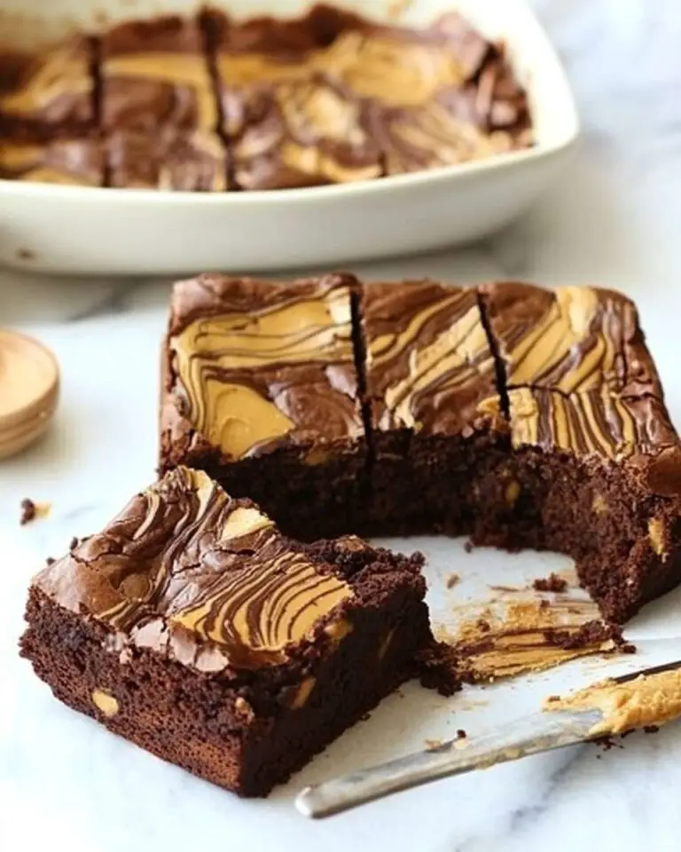 Peanut Butter Brownies