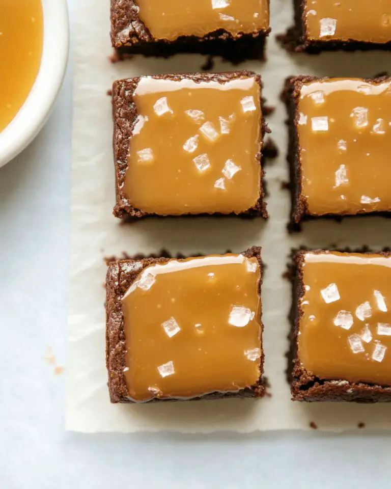 Salted Caramel Brownies