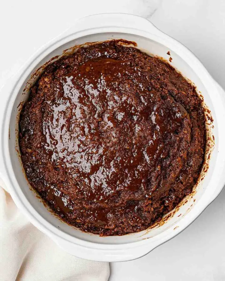 Slow Cooker Sticky Toffee Pudding