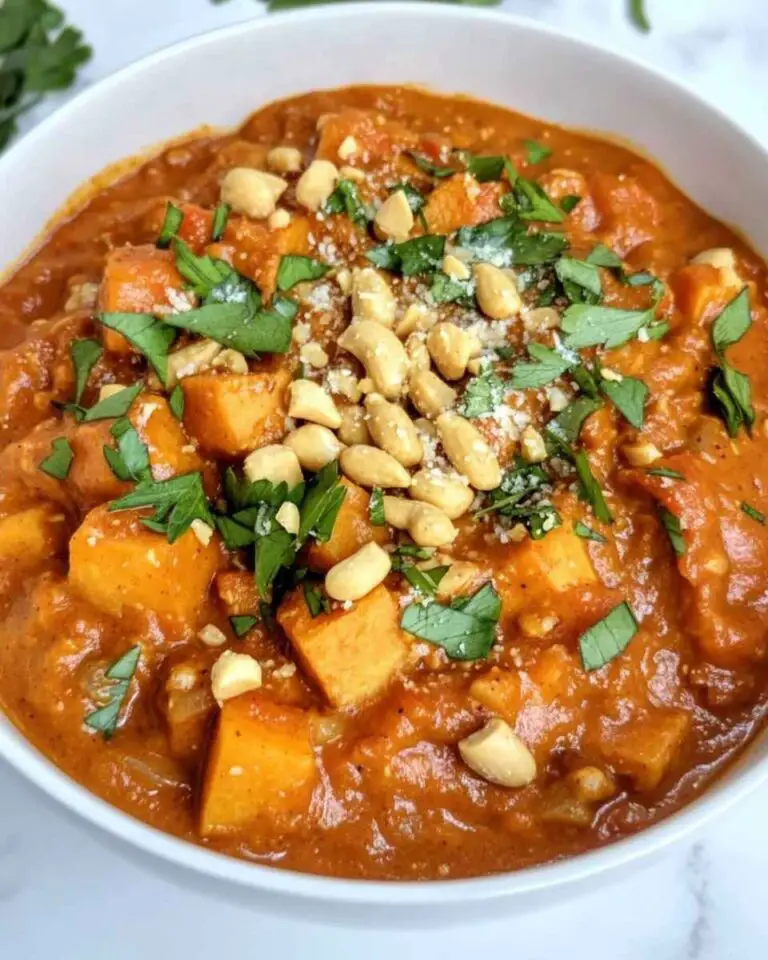 Sweet Potato & Peanut Butter Vegan Stew