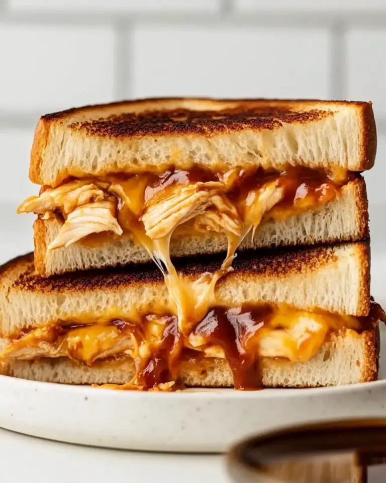 BBQ Chicken Grilled Cheese