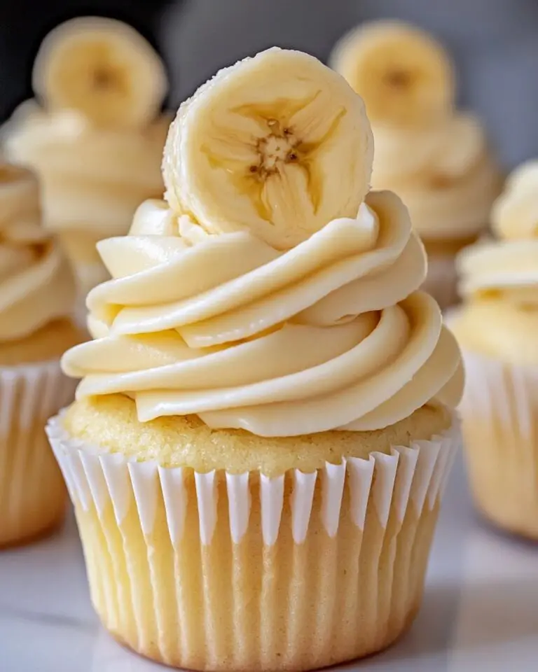 Banana Pudding Cupcakes