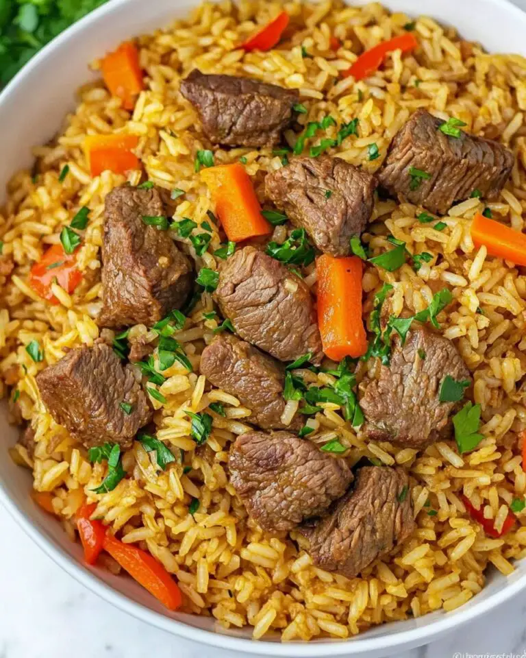 Beef Rice Plov
