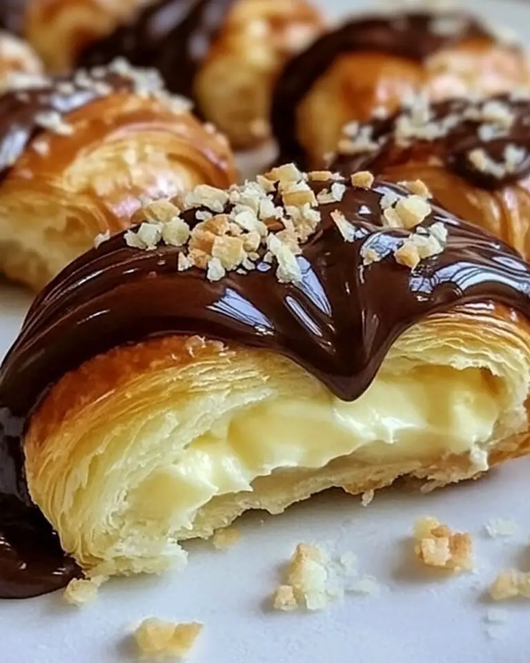 Boston Cream Pie Croissants