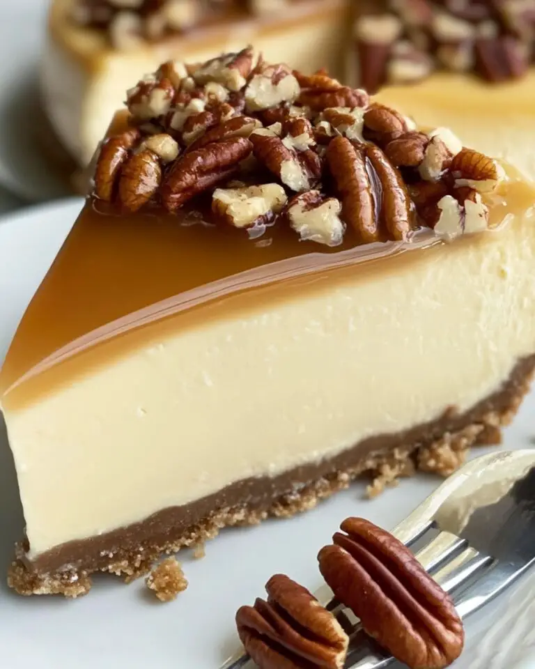 Butter Pecan Cheesecake