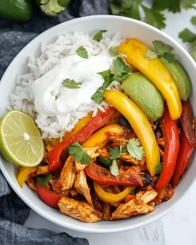 Chicken Fajita Bowl