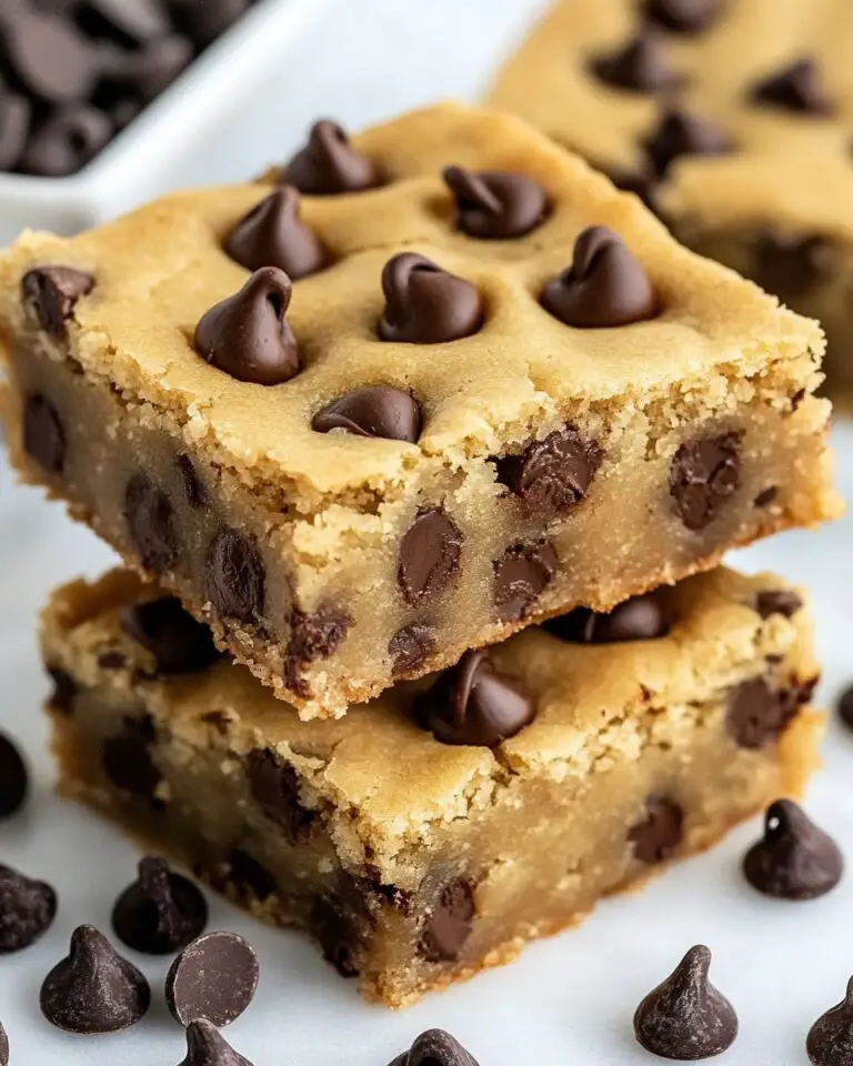 Chocolate Chip Cookie Bars