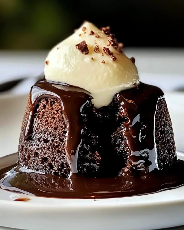 Chocolate Sticky Toffee Puddings for Two