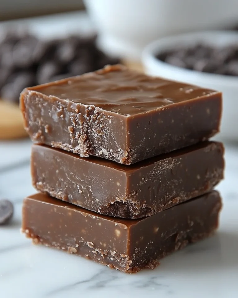 Quick No-Bake Fudge Recipe