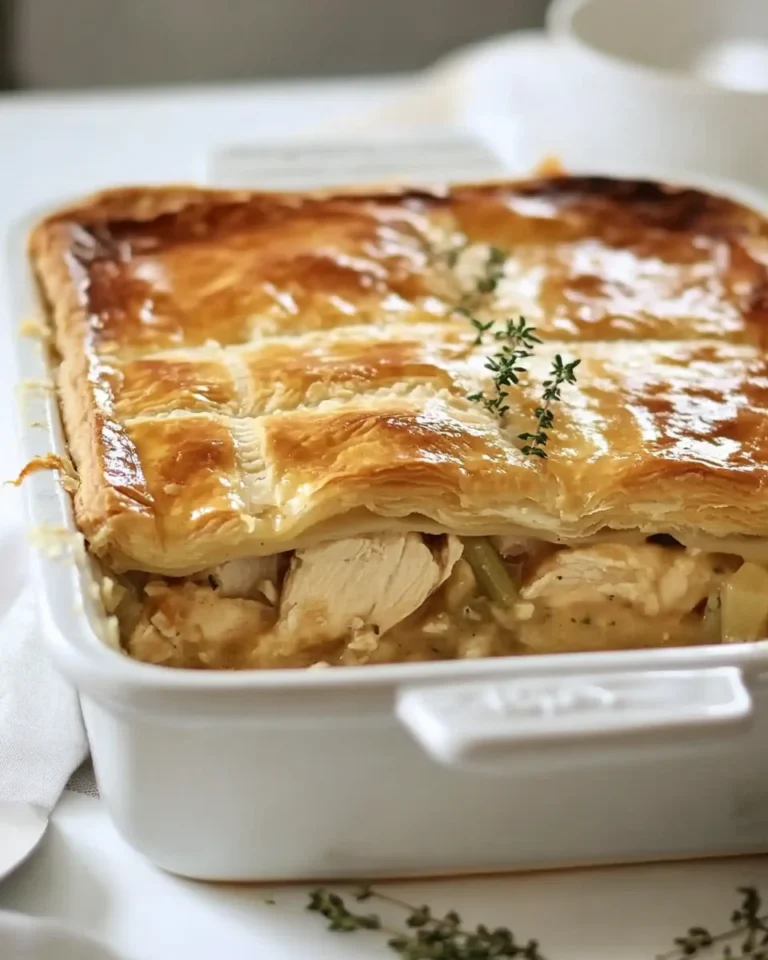 Light and Delicious Chicken Pot Pie