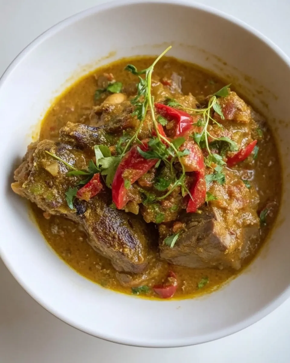 Savory African Beef Peanut Stew for Cozy Nights - additional image