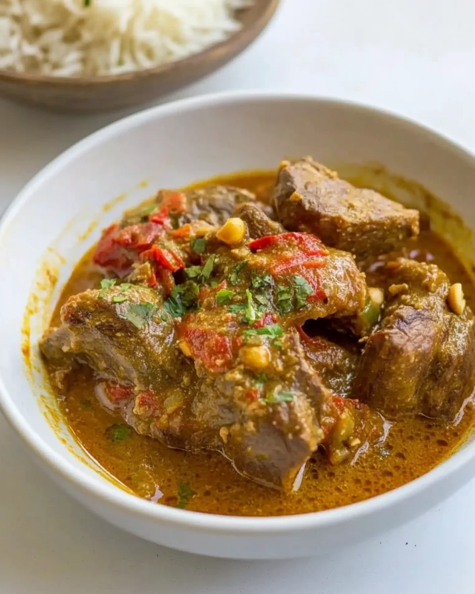 Savory African Beef Peanut Stew for Cozy Nights - additional image
