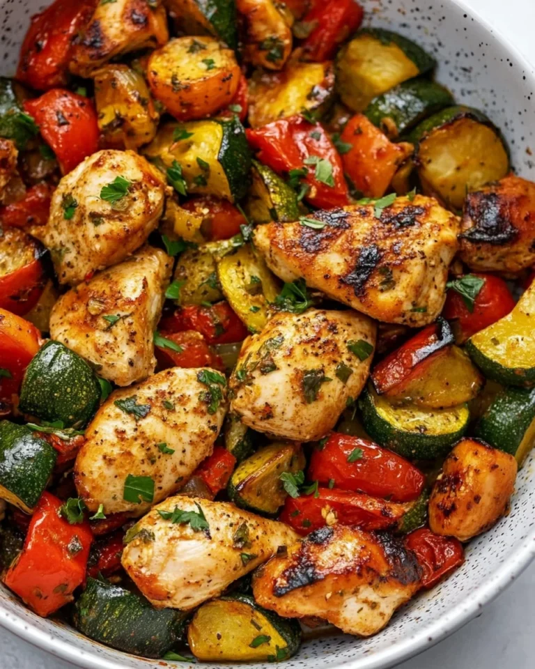 15-Minute Air Fryer Chicken and Vegetables Made Simple