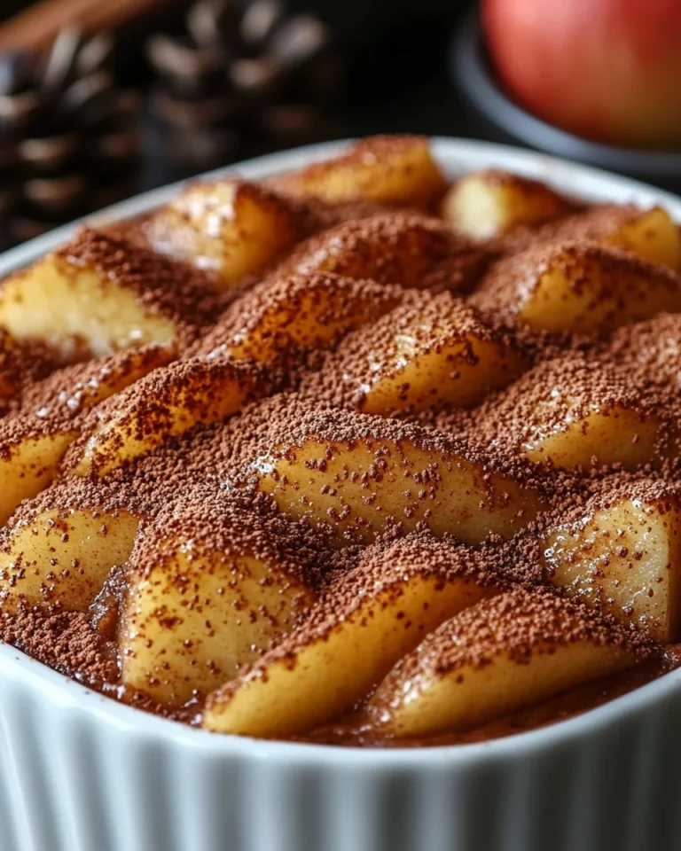 Cozy Apple Cocoa Bake: A Quick Oven-Baked Delight