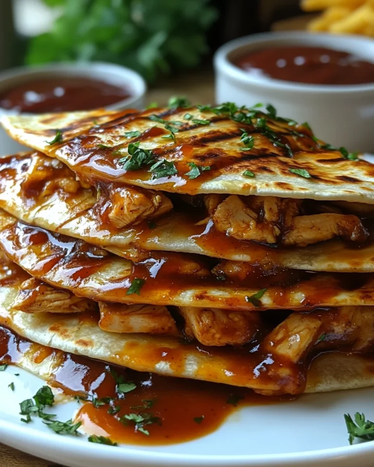 Quick BBQ Chicken Quesadillas for a Family Favorite Dinner