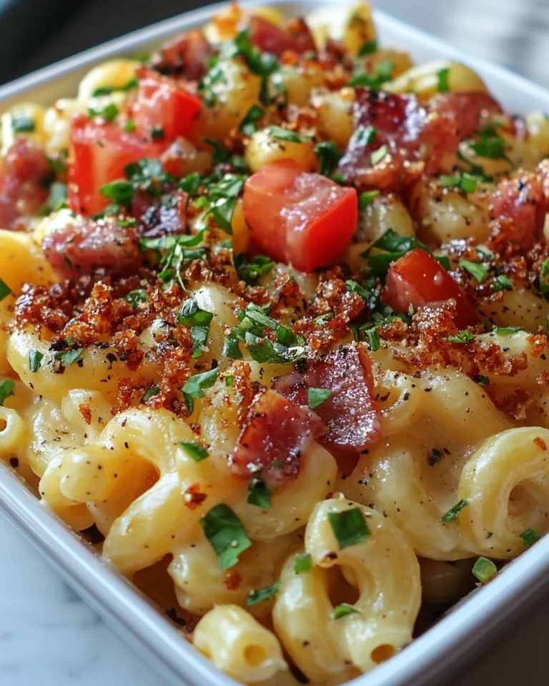 Creamy BLT Macaroni Salad: A Quick Family Favorite