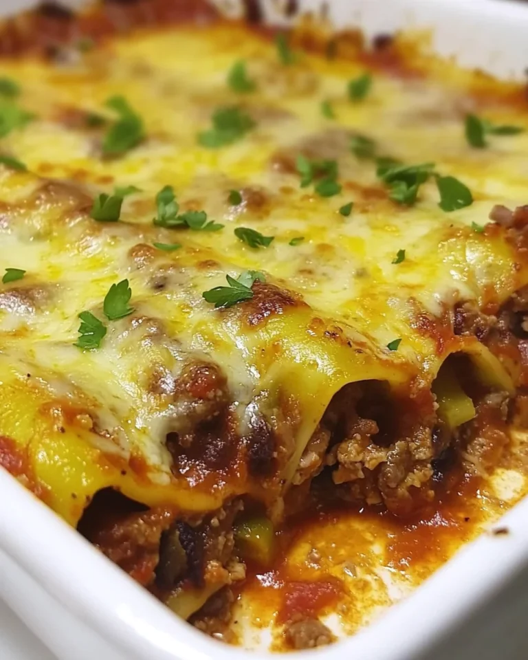 Perfect Homemade Beef Cannelloni