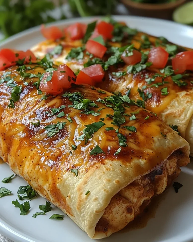 Oven-Baked Chicken Chimichangas: A Family Favorite