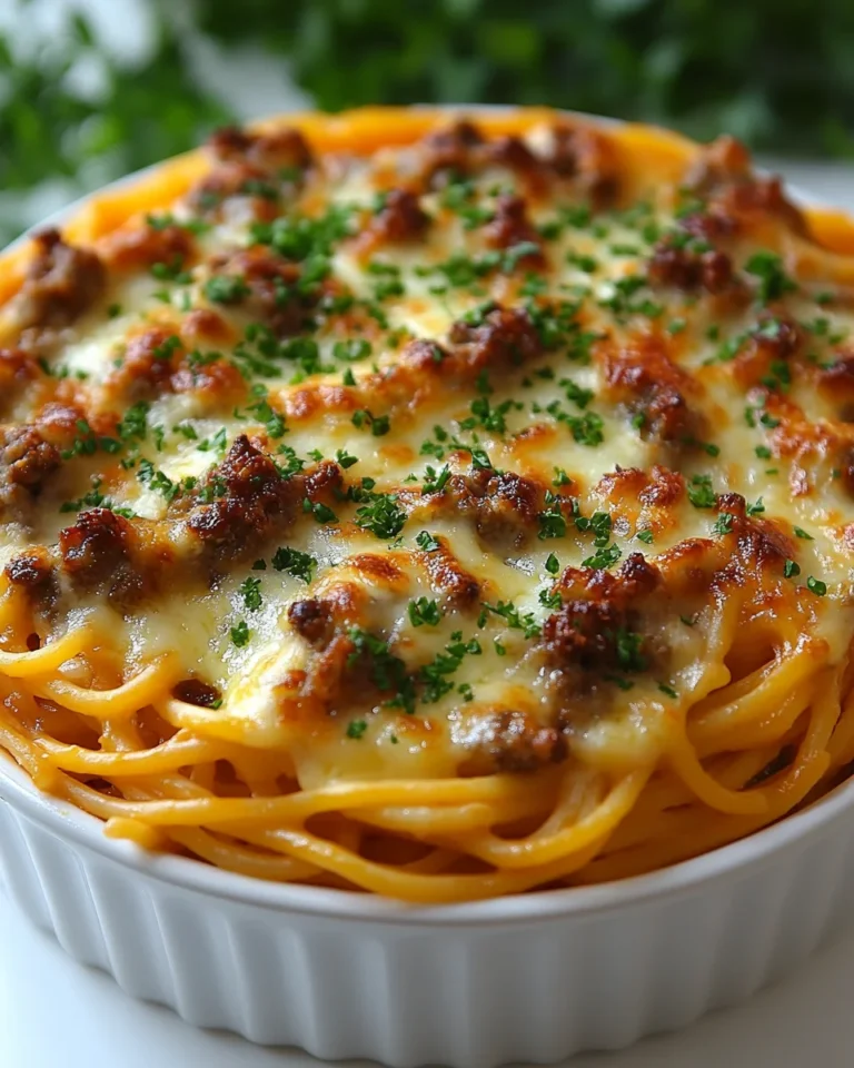 Creamy Oven-Baked Spaghetti That’s Better Than Takeout