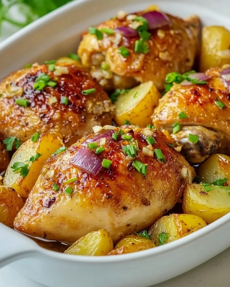 Perfectly Roasted Garlic Chicken and Potatoes - additional image