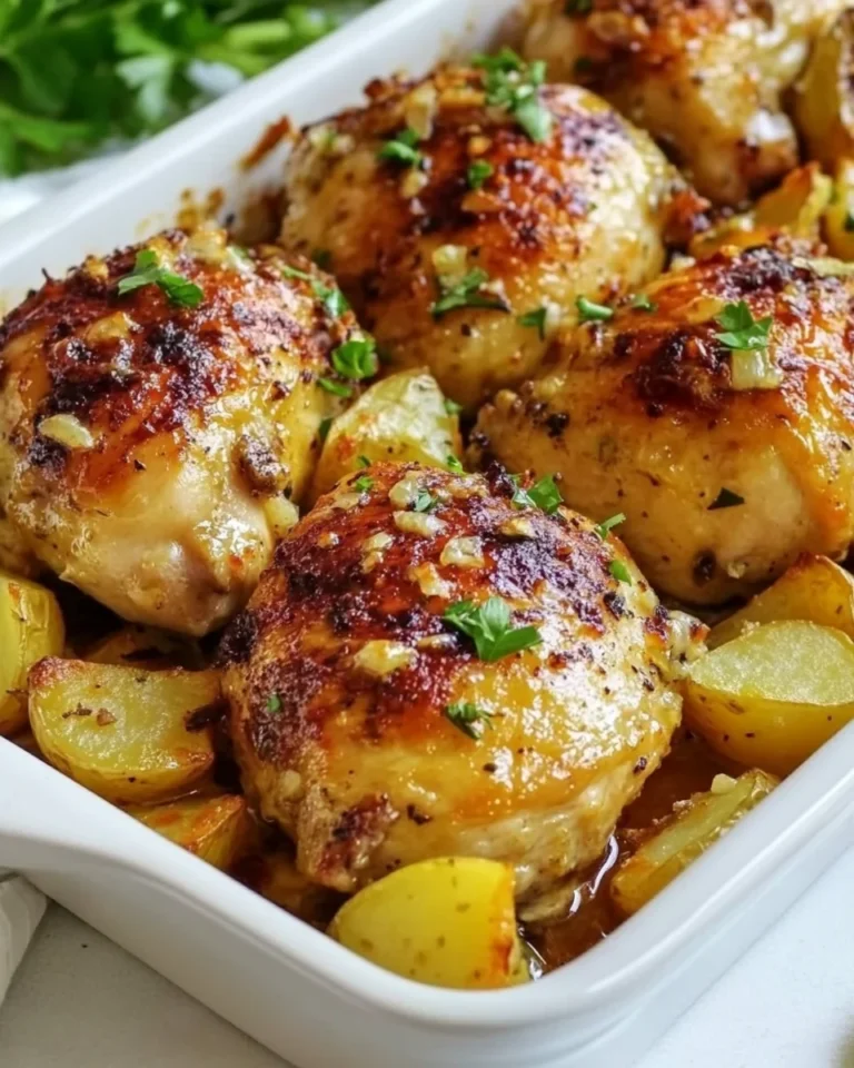 Perfectly Roasted Garlic Chicken and Potatoes