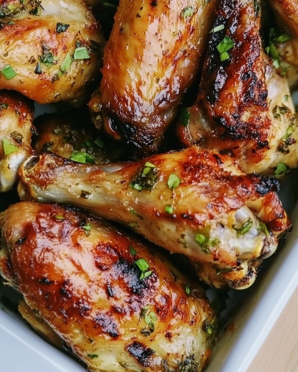 Perfect Baked Ginger Chicken Wings - additional image