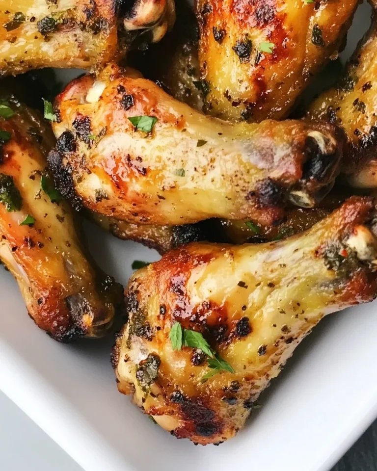 Perfect Baked Ginger Chicken Wings