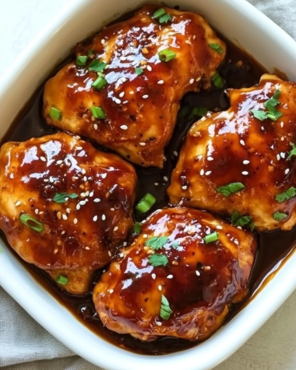Homemade Baked Teriyaki Chicken for a Cozy Dinner - additional image