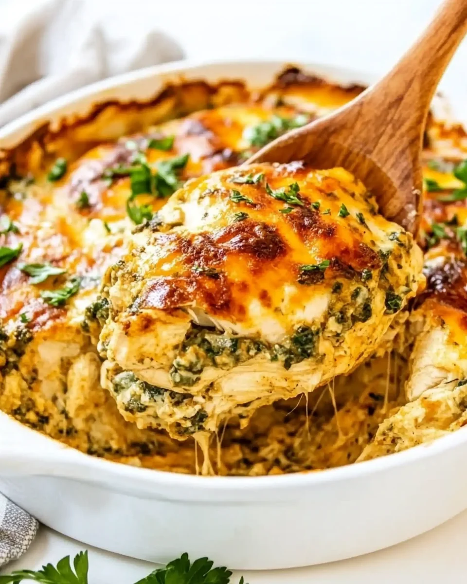 Simple Tuscan Chicken Casserole - additional image