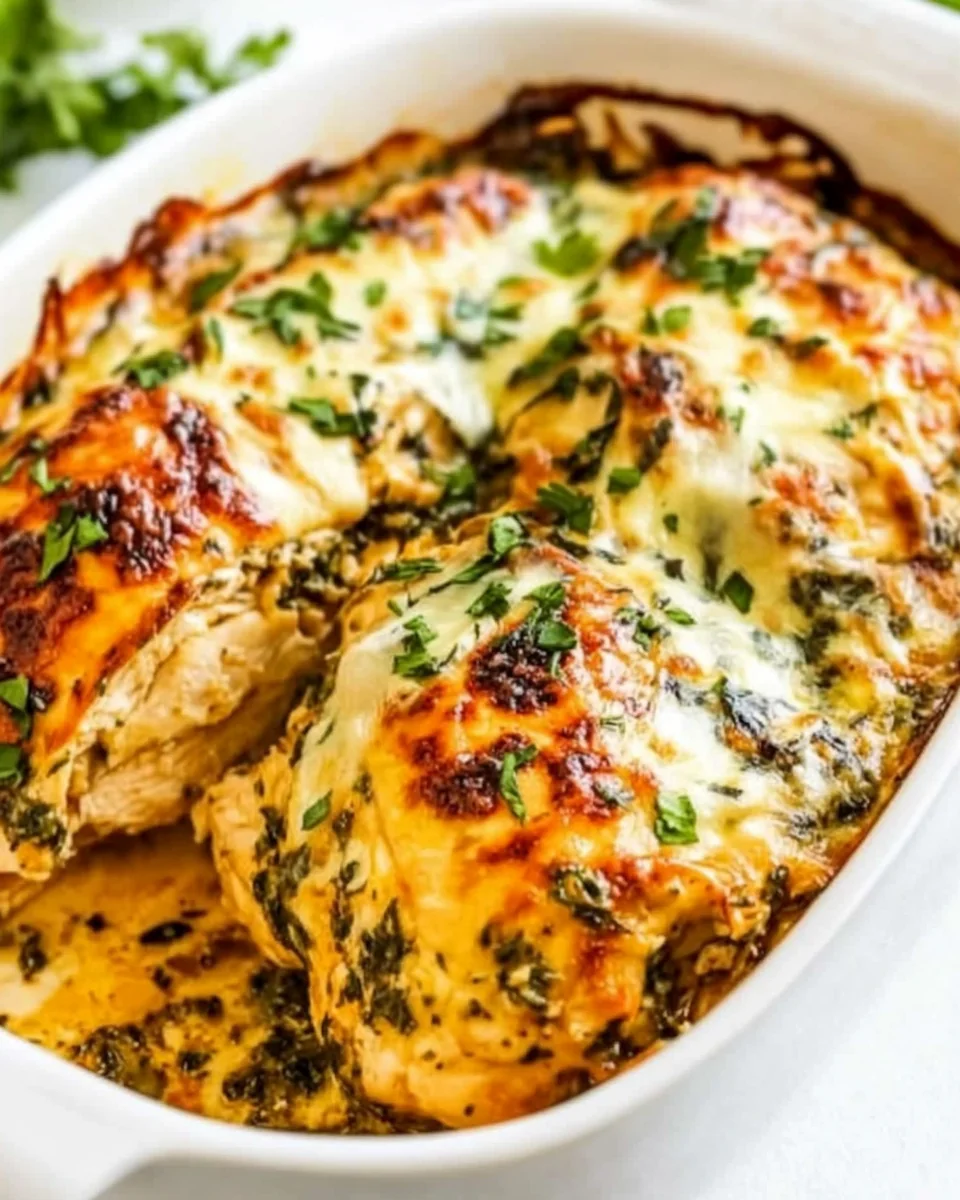 Simple Tuscan Chicken Casserole - additional image