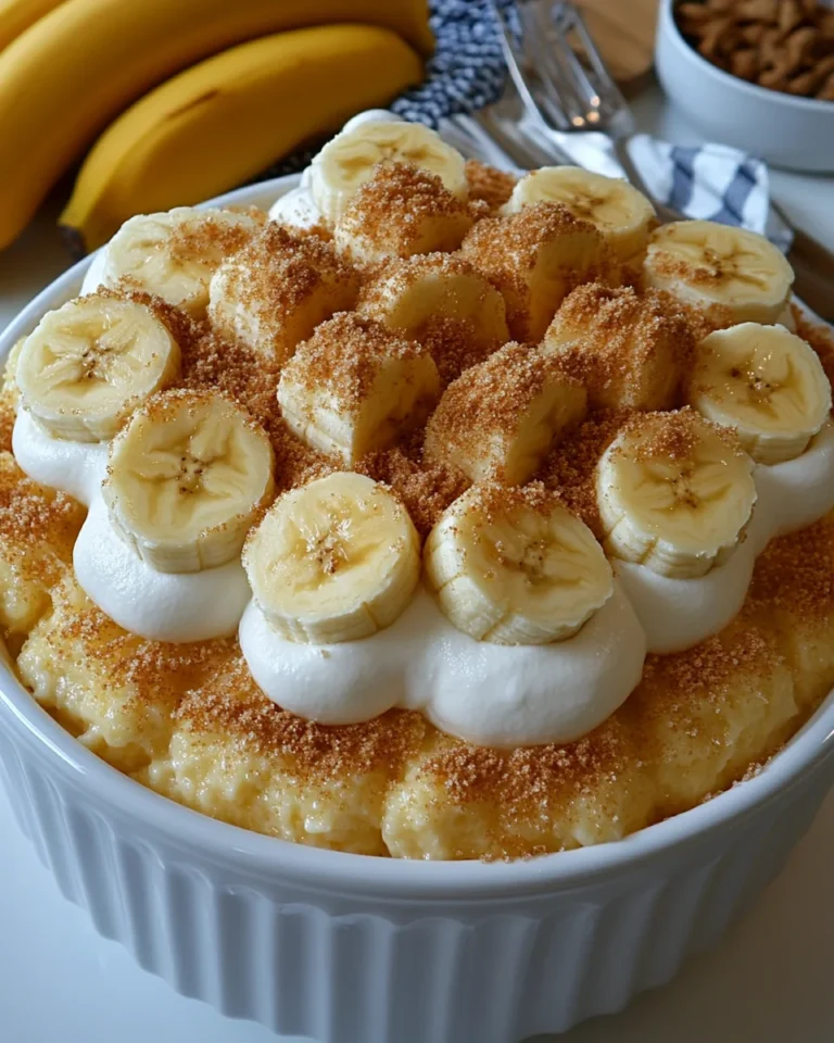 Quick No-Bake Banana Pudding Delight