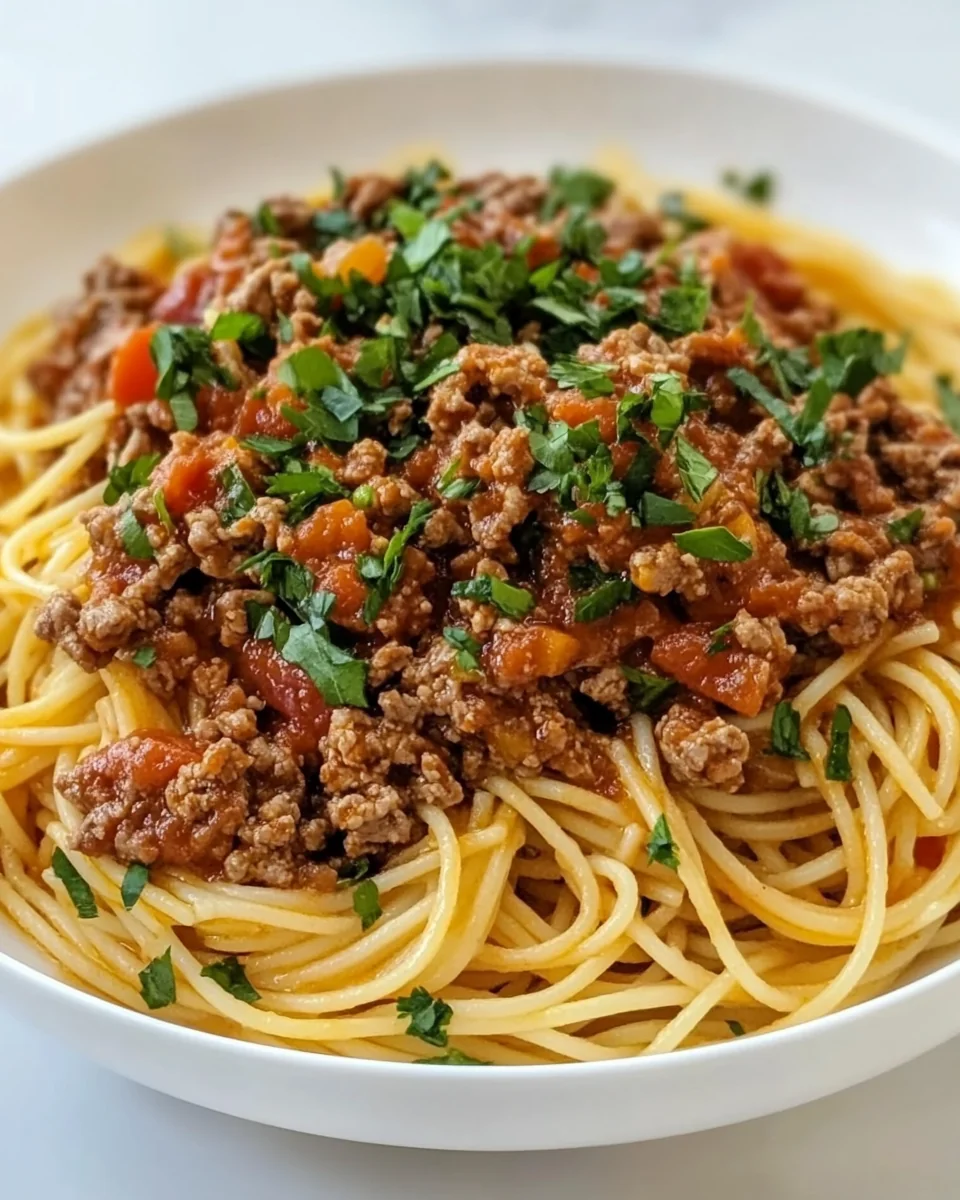 Savory Beef Rag with Spaghetti for a Cozy Night In - additional image