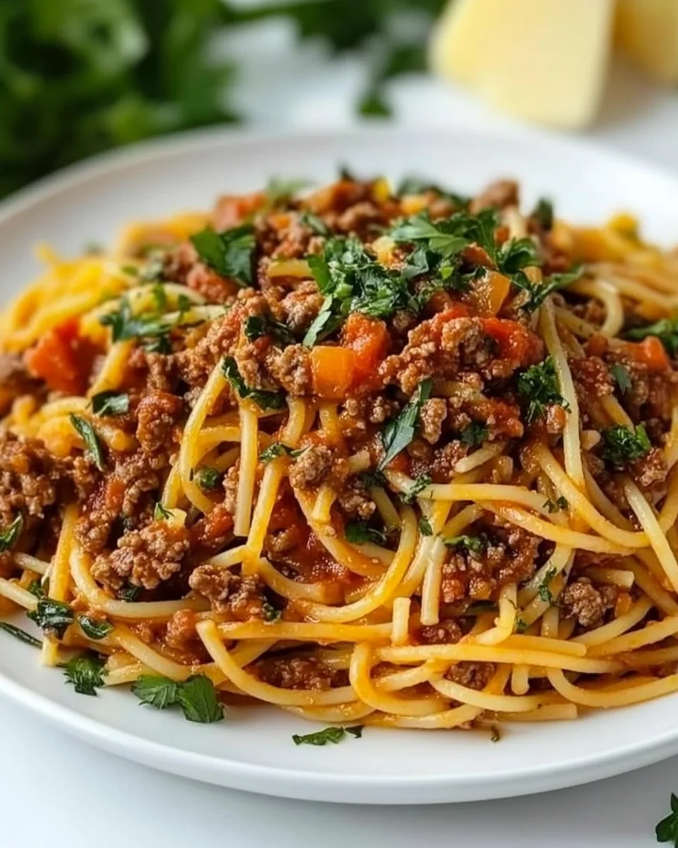 Savory Beef Rag with Spaghetti for a Cozy Night In - additional image