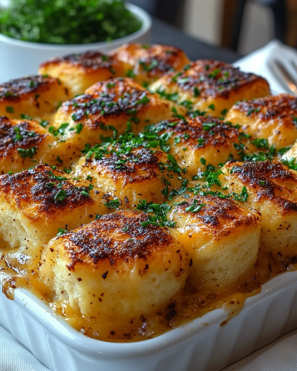 Quick One-Pot Biscuits and Gravy Hashbrown Casserole