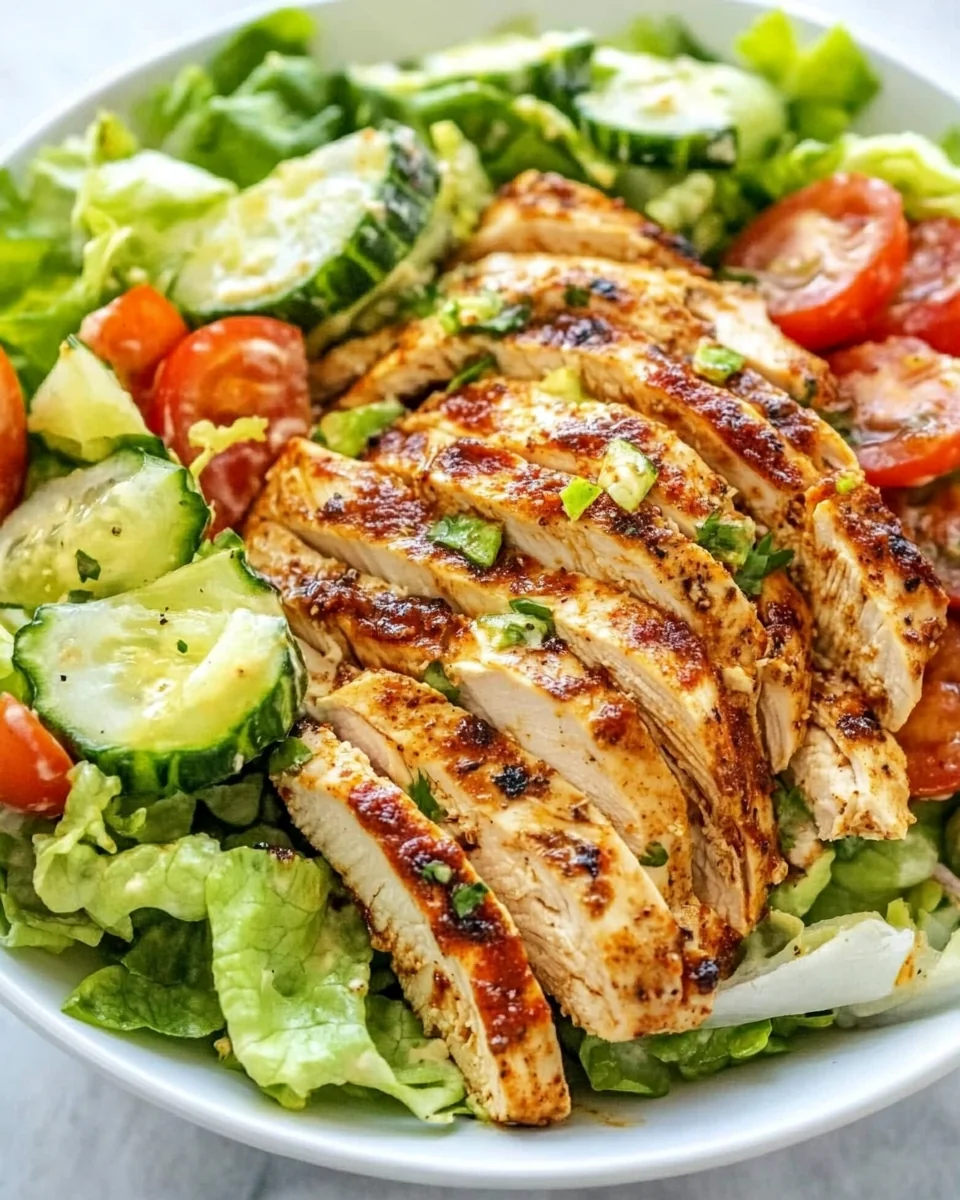 Perfect Blackened Chicken Salad for a Healthy Meal - additional image