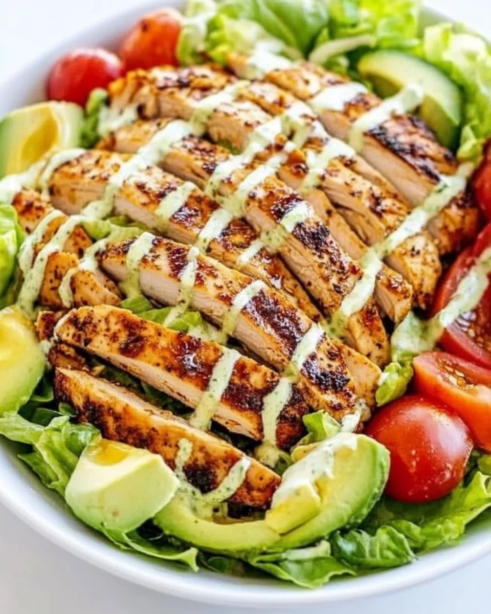 Perfect Blackened Chicken Salad for a Healthy Meal - additional image