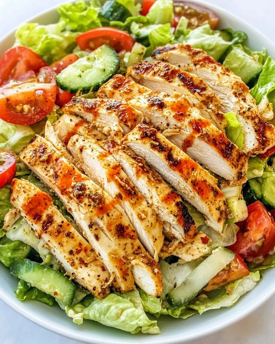 Perfect Blackened Chicken Salad for a Healthy Meal - additional image