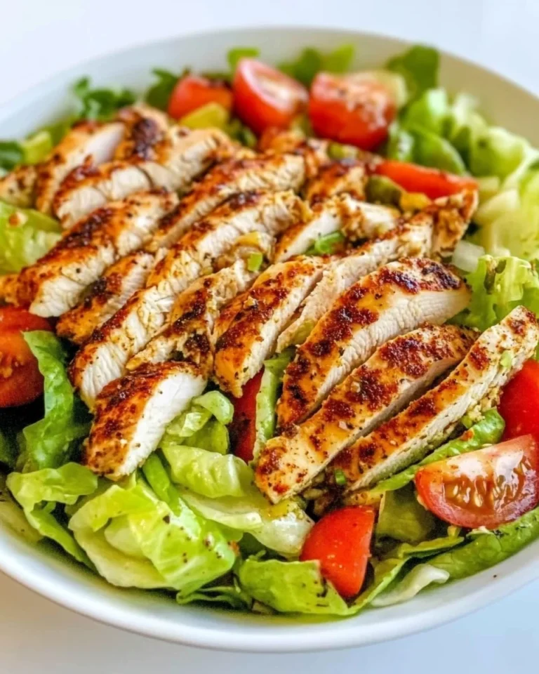 Perfect Blackened Chicken Salad for a Healthy Meal