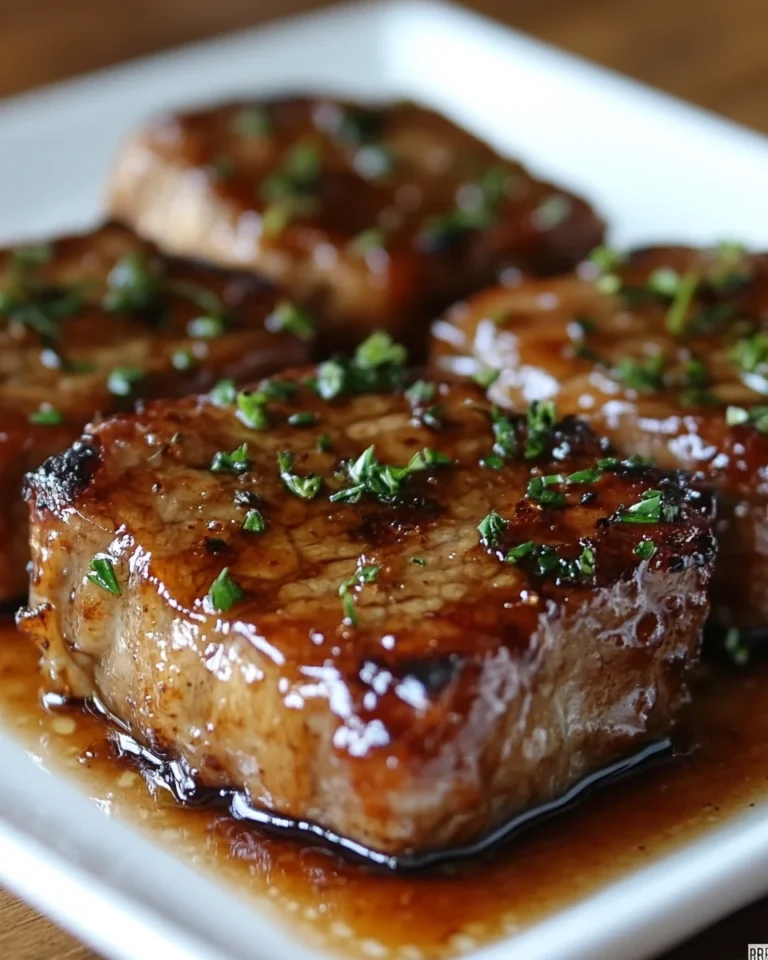 Flavor-Packed Brown Sugar Beef Chops Oven-Baked Recipe