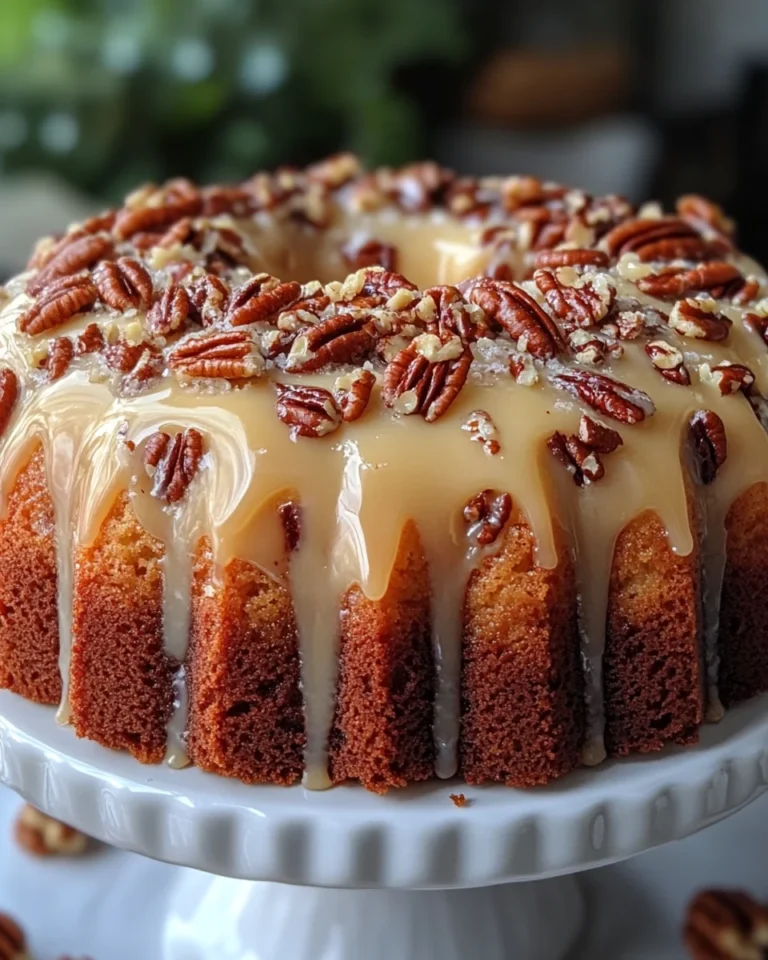 One-Pot Butter Pecan Pound Cake Recipe