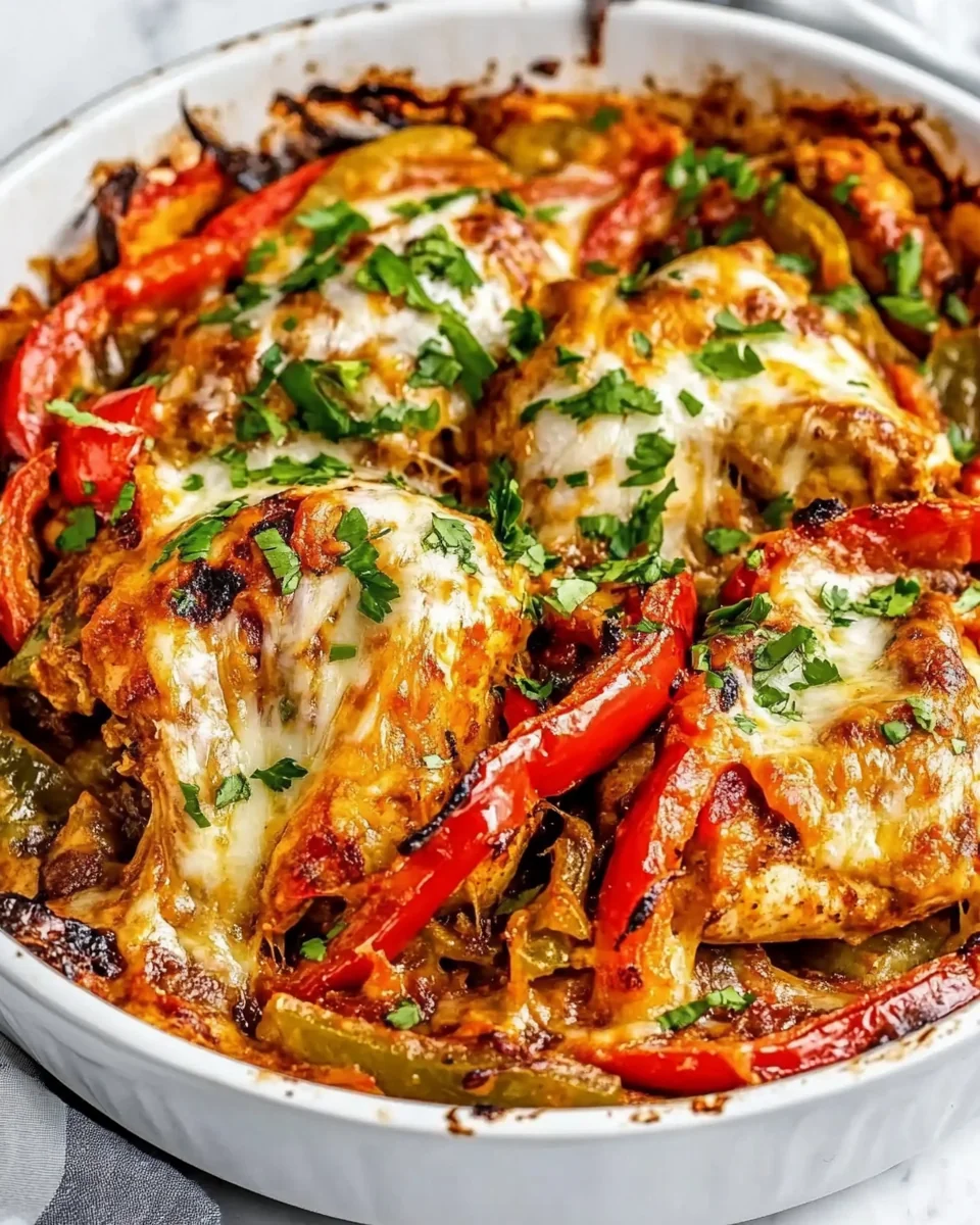 Cheesy Chicken Fajita Bake For A Cozy Night In - additional image