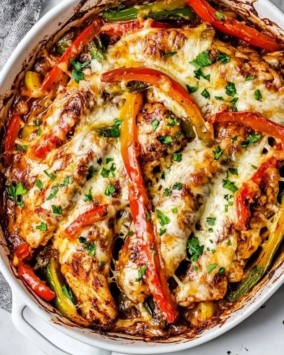 Cheesy Chicken Fajita Bake For A Cozy Night In - additional image