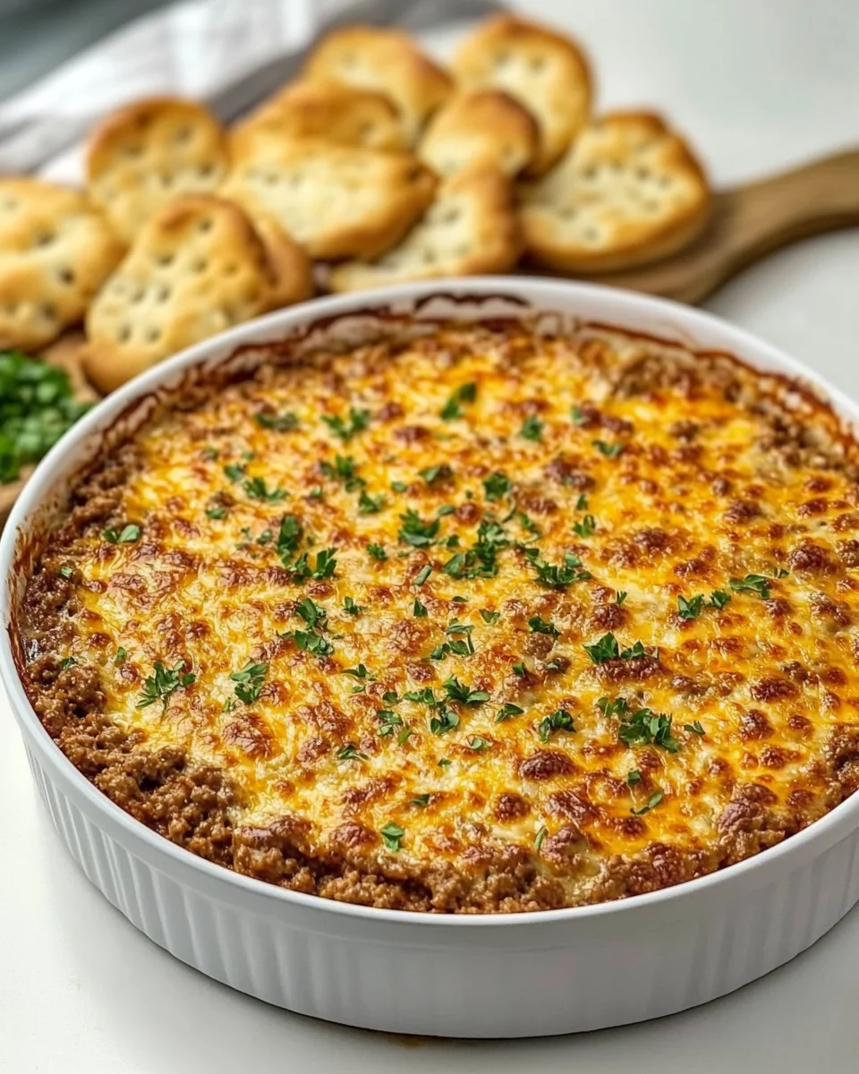 Cheesy Ground Beef Dip That's Perfect for Game Day - additional image
